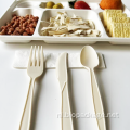 Biologisch afbreekbare Bagasse 7 Compartiment Tary Multiple Tray